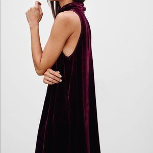 Wilfred Poncet Red Sleeveless Dress